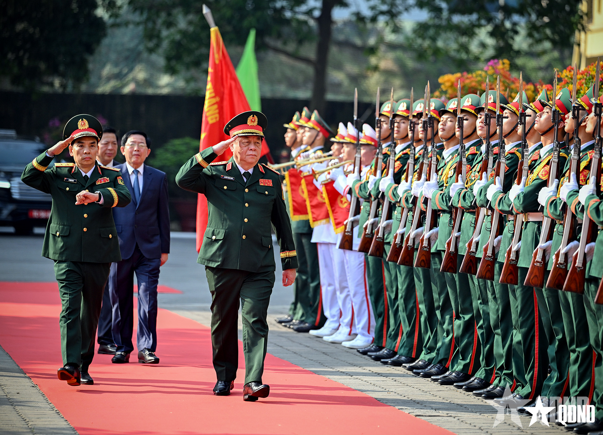 Đại tướng Nguyễn Trọng Nghĩa dự Lễ kỷ niệm 60 năm Ngày truyền thống Học viện Kỹ thuật Quân sự